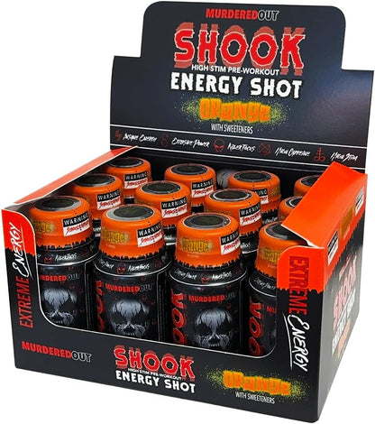 Murdered Out Shook Energy Shots x12