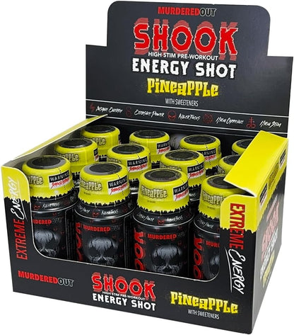 Murdered Out Shook Energy Shots x12