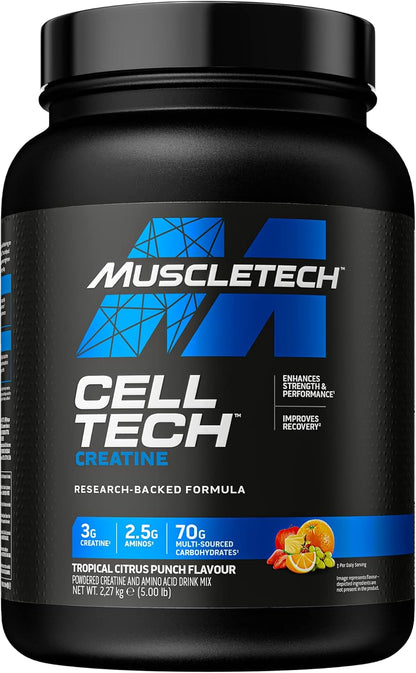 MuscleTech Cell Tech Creatine 2.27kg New Formula Best before 30/11/2024