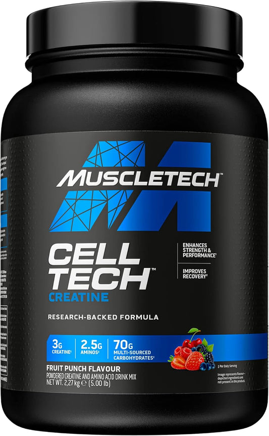 MuscleTech Cell Tech Creatine 2.27kg New Formula Best before 30/11/2024