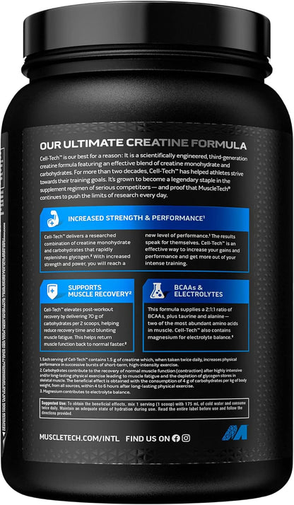 MuscleTech Cell Tech Creatine 1.13kg NEW FORMULA*