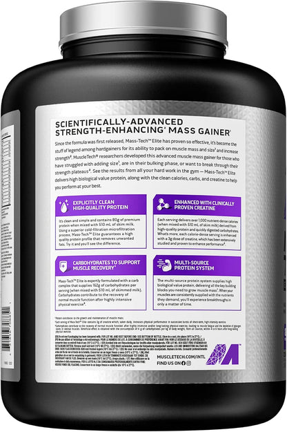 MuscleTech Mass-Tech Elite 3180g