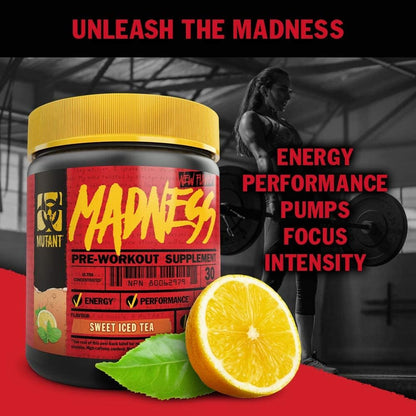 Mutant Madness Pre workout 30 servings