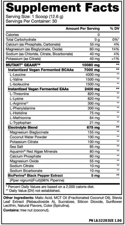 Mutant GEAAR (30 Servings)