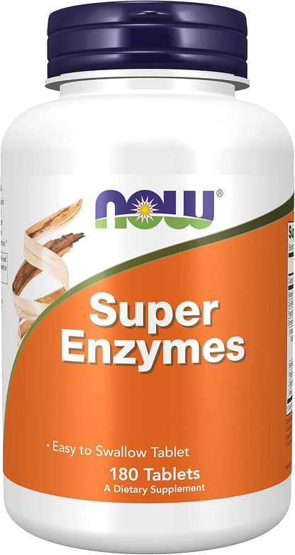 NOW Foods Super Enzymes 180 Tablets