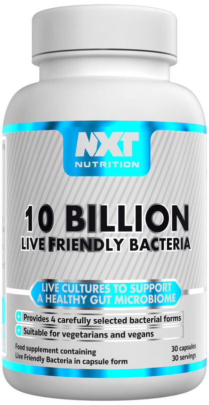 NXT Nutrition Probiotics 10 Billion CFU | 30 Capsules | Gut Health