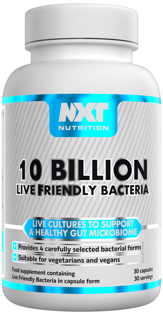 NXT Nutrition Probiotics 10 Billion CFU | 30 Capsules | Gut Health