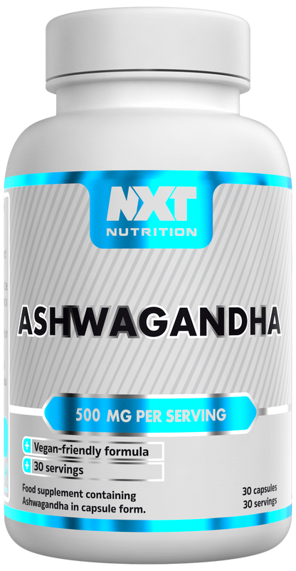 NXT Nutrition Ashwagandha 500mg | 30 Capsules | Stress & Recovery