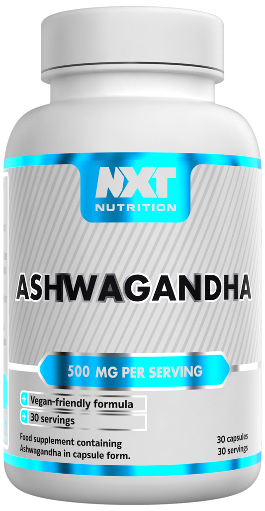 NXT Nutrition Ashwagandha 500mg | 30 Capsules | Stress & Recovery