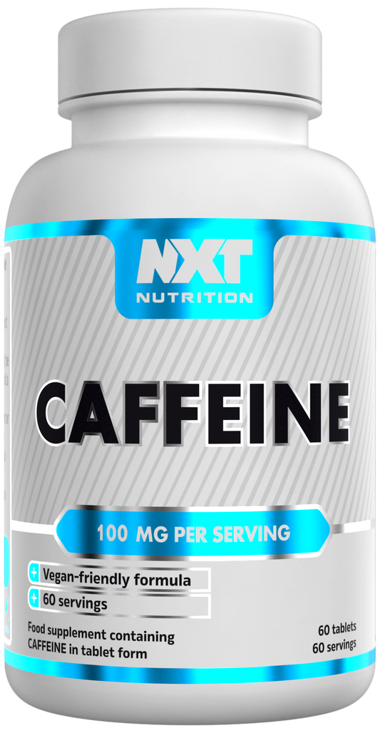 NXT Nutrition Caffeine 100mg | 60 Tablets | Energy & Focus