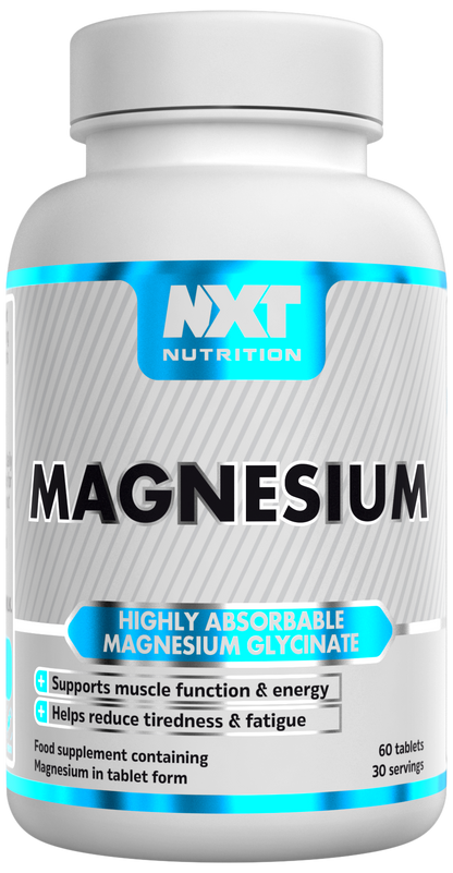 NXT Nutrition Magnesium Glycinate 1000mg | 60 Tablets | 30 Servings