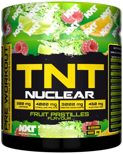 NXT Nutrition TNT Nuclear Pre Workout | 420g | 30 Servings