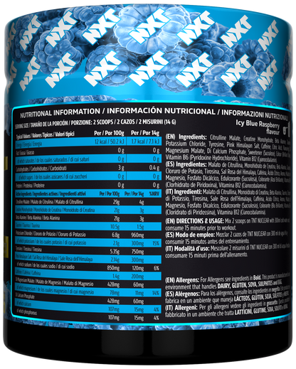 NXT Nutrition TNT Nuclear Pre Workout | 420g | 30 Servings