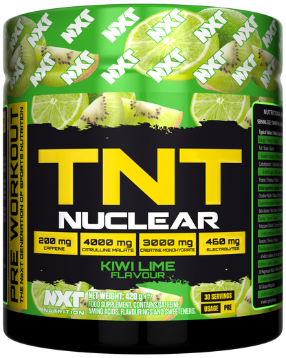 NXT Nutrition TNT Nuclear Pre Workout | 420g | 30 Servings
