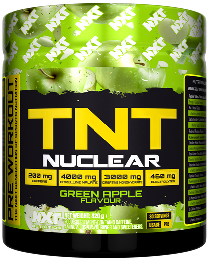 NXT Nutrition TNT Nuclear Pre Workout | 420g | 30 Servings