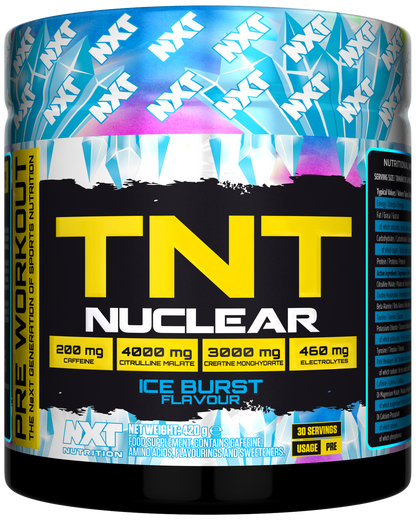 NXT Nutrition TNT Nuclear Pre Workout | 420g | 30 Servings