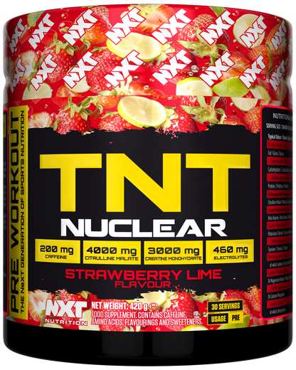 NXT Nutrition TNT Nuclear Pre Workout | 420g | 30 Servings