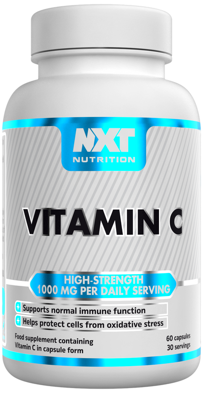 NXT Nutrition Vitamin C 1000mg | 60 Capsules | Immune Support