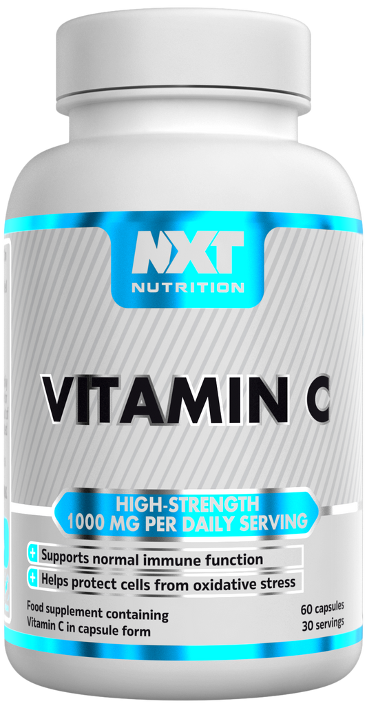 NXT Nutrition Vitamin C 1000mg | 60 Capsules | Immune Support