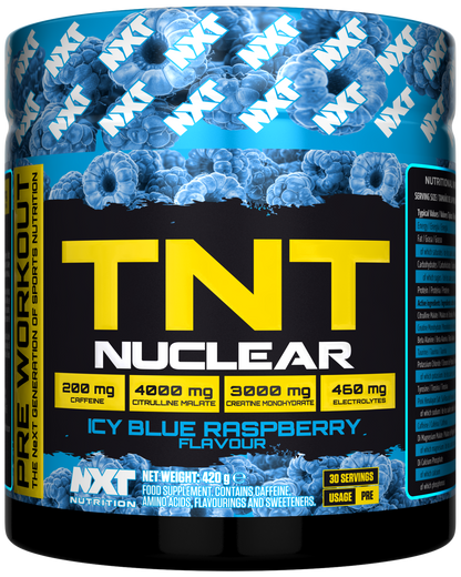 NXT Nutrition TNT Nuclear Pre Workout | 420g | 30 Servings
