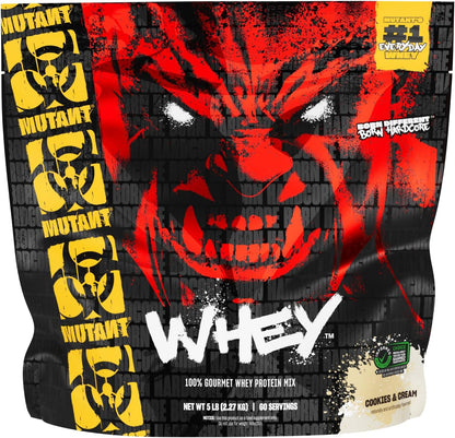 Mutant Whey 2.2kg | 22g Protein | 61 Servings | 4-Whey Blend | 5 Flavours