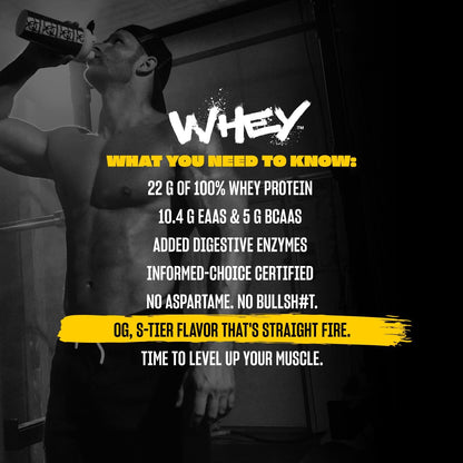 Mutant Whey 2.2kg | 22g Protein | 61 Servings | 4-Whey Blend | 5 Flavours