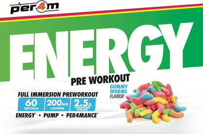 Per4m Energy Pre Workout 390g