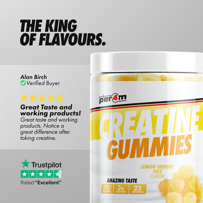 Per4m Creatine Gummies | 3g Creatine Monohydrate | 25 Servings
