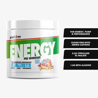 Per4m Energy Pre Workout 390g