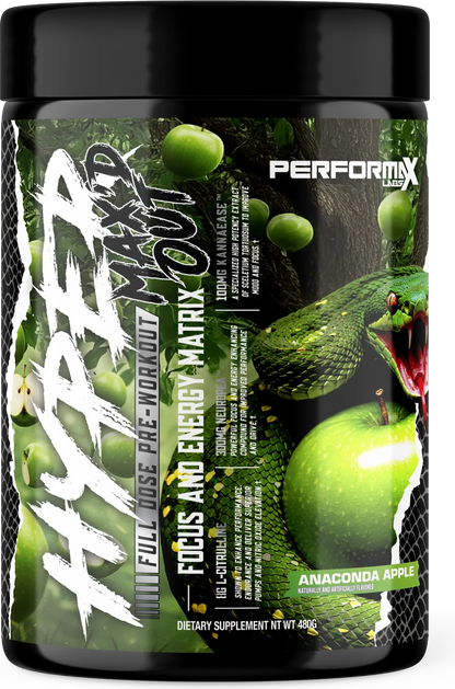 Performax Labs Hypermax'd Out Pre Workout 480g