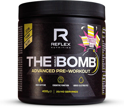 Reflex Nutrition The Muscle Bomb Pre-Workout 400g | Twizzle Lolly