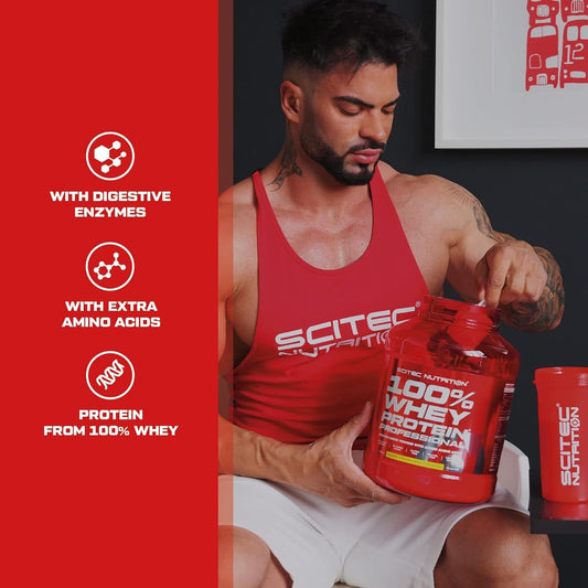Scitec Nutrition 100% Whey Professional 1816g | 22g Protein | 13 Flavours