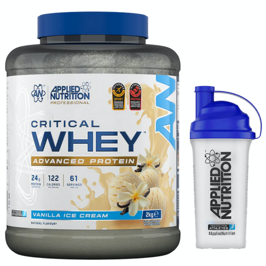 Applied Nutrition Critical Whey 2kg + Shaker