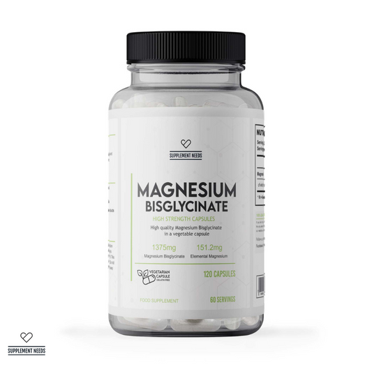 Supplement Needs Magnesium Bisglycinate 120 Capsules