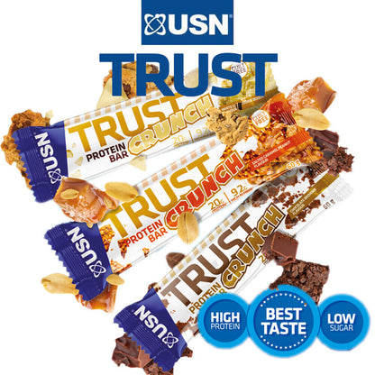 USN Trust crunch 12 x 60g Protein Bars