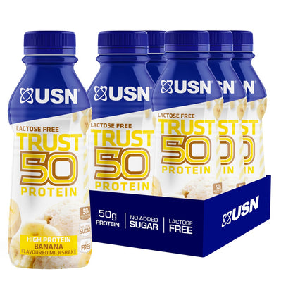 USN Trust 50 Ready to Drink Protein shake 6 x 500ml