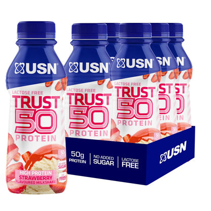 USN Trust 50 Ready to Drink Protein shake 6 x 500ml