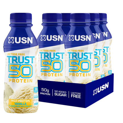 USN Trust 50 Ready to Drink Protein shake 6 x 500ml