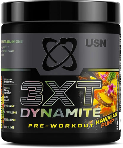 USN 3XT Dynamite Pre-Workout 375g Dated 31/05/2026| Creatine, Citrulline & Caffeine