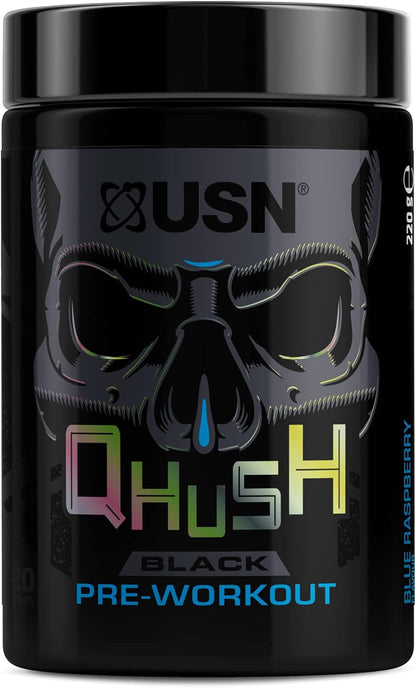 USN Qhush Black 220g Pre-workout