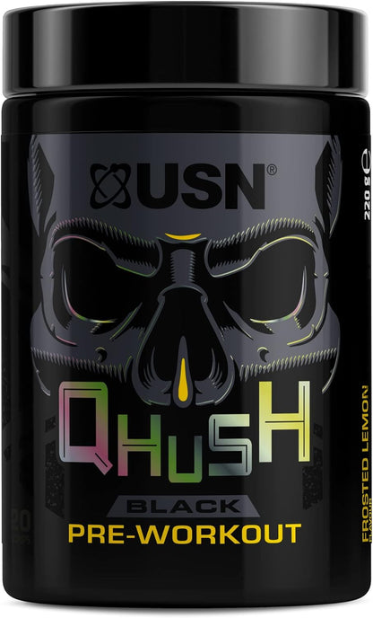 USN Qhush Black 220g Pre-workout