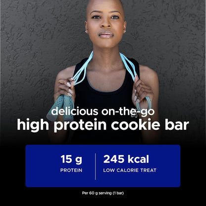 USN Trust Cookie Bar 12x60g | 15g Protein | 3 Flavours | High Protein Snack