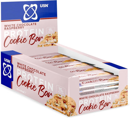 USN Trust Cookie Bar 12x60g | 15g Protein | 3 Flavours | High Protein Snack