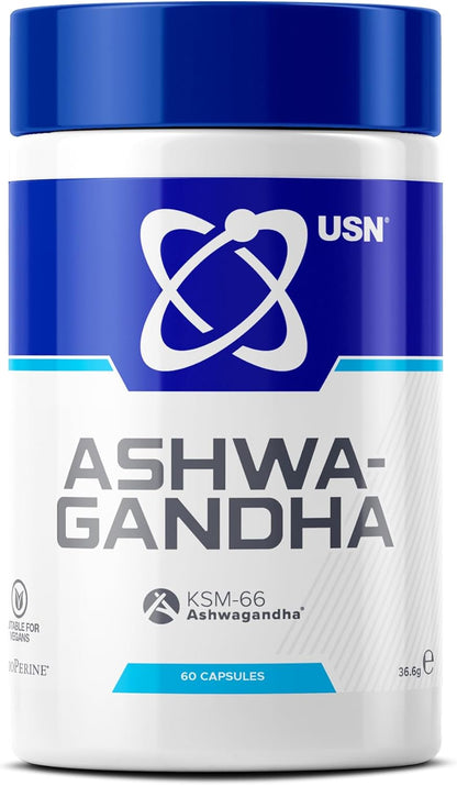 USN Ashwagandha KSM-66 - 60 Capsules