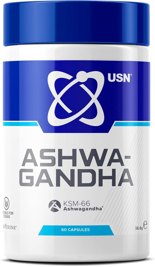 USN Ashwagandha KSM-66 - 60 Capsules