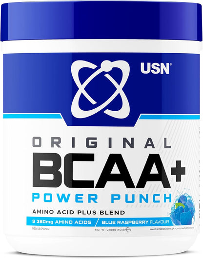 USN BCAA Power Punch 400g | Amino Acids + Glutamine + Citrulline