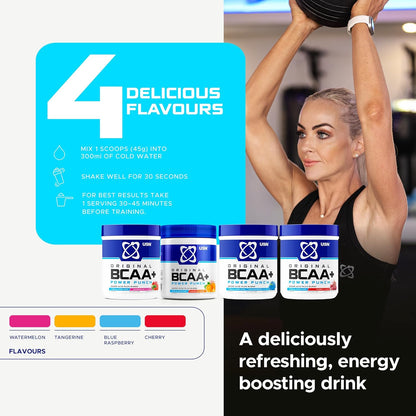 USN BCAA Power Punch 400g | Amino Acids + Glutamine + Citrulline