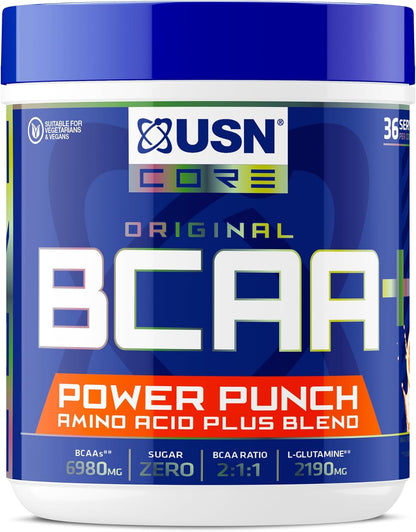 USN BCAA Power Punch 400g | Amino Acids + Glutamine + Citrulline