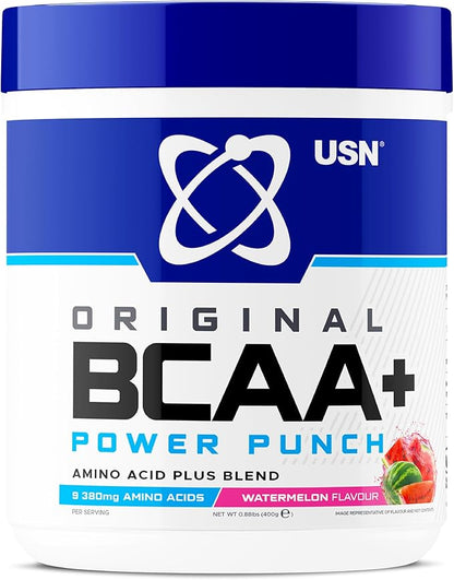USN BCAA Power Punch 400g | Amino Acids + Glutamine + Citrulline