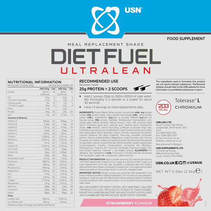 USN Diet Fuel UltraLean 2kg